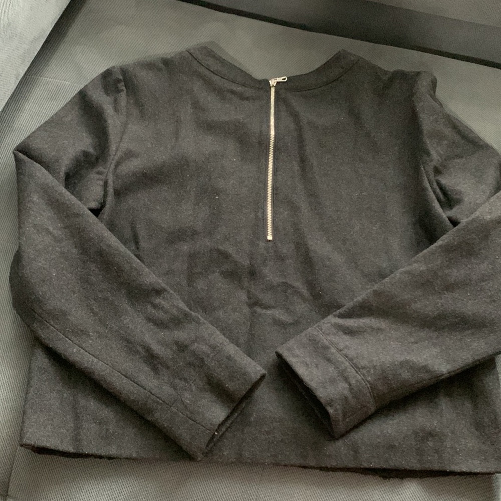 Wool (58%) Embroidered Top-XS - Picture 6 of 7